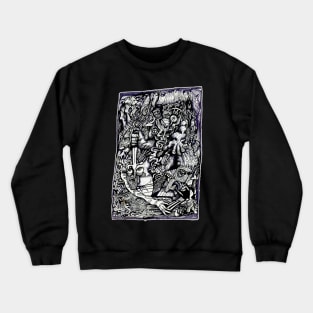 Alpha Warrior by Brian Benson Crewneck Sweatshirt